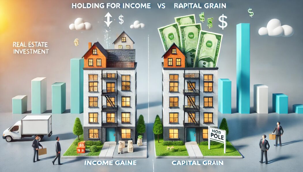 不動産投資で利益が出る2つの「しくみ」：インカムゲインとキャピタルゲイン