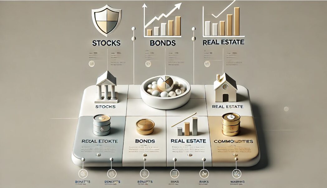 投資の種類が「4つしかない」本当の理由【結論：アセットクラス】