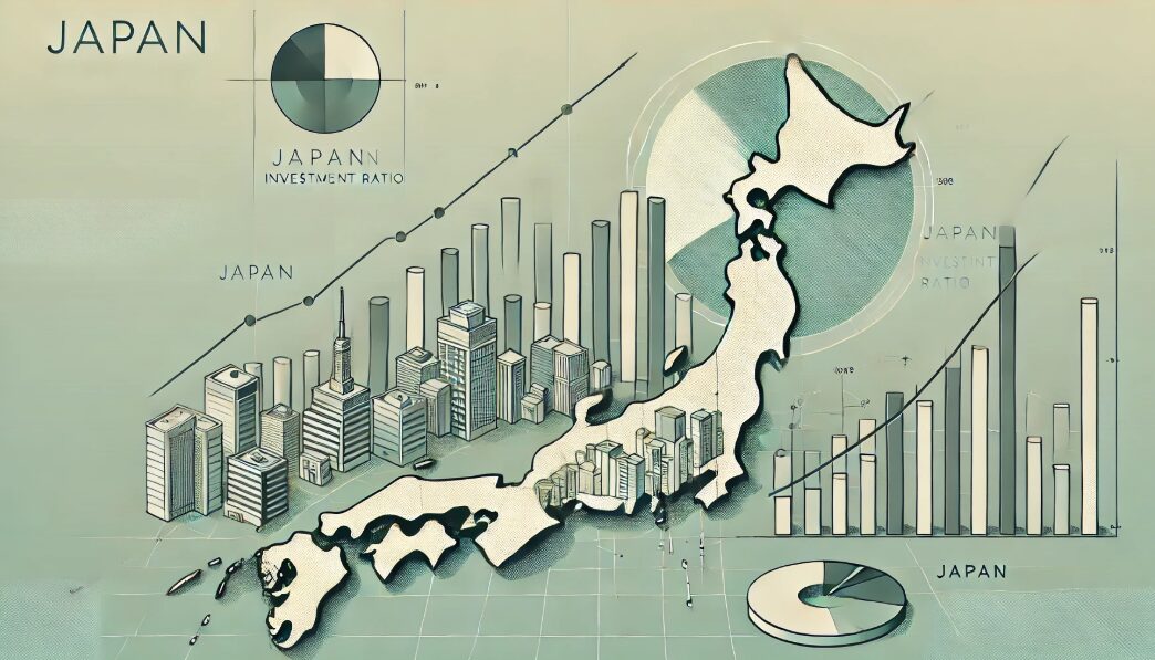 投資する人が増えた日本の投資割合
