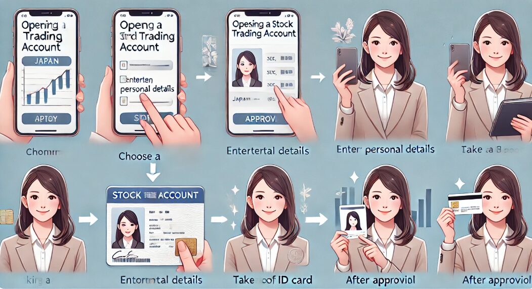 株の始め方:スマホでの口座開設