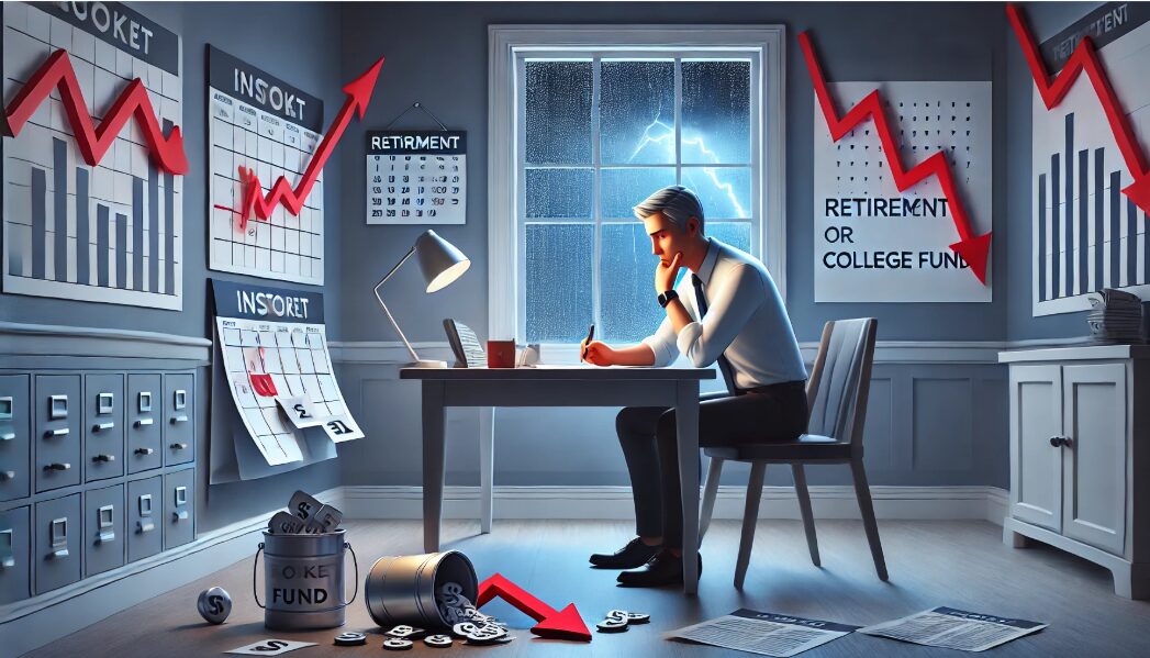 出口のタイミングで暴落が起きたらどうする