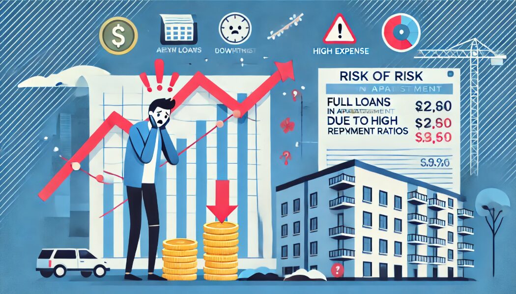 フルローンでの失敗原因は返済比率の高さ