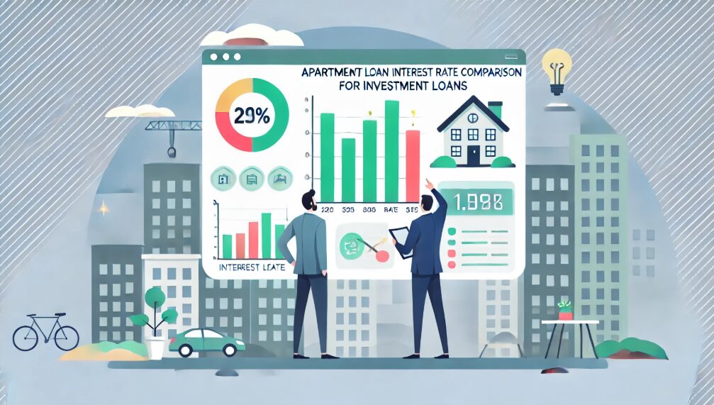 アパートローン金利一覧で見る不動産投資ローンおすすめ金利比較