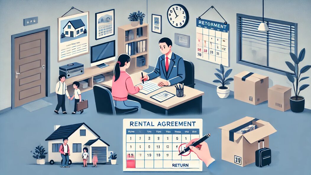 戻ってくる意思があるなら定期借家契約で貸す