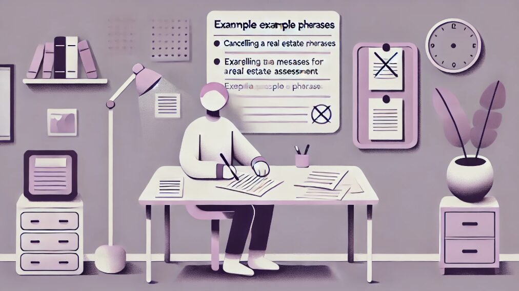 不動産会社に伝えるべき査定キャンセルの理由と例文