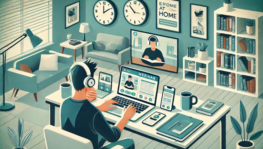 忙しい人に最適なWeb受講や動画学習