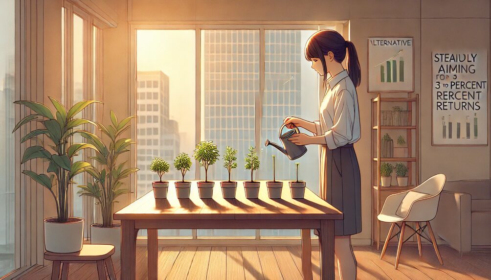 利回り3パーセントから8パーセントを堅実に狙う運用戦略